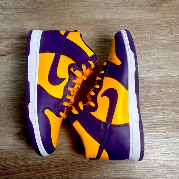 Nike Dunk Hi Lakers